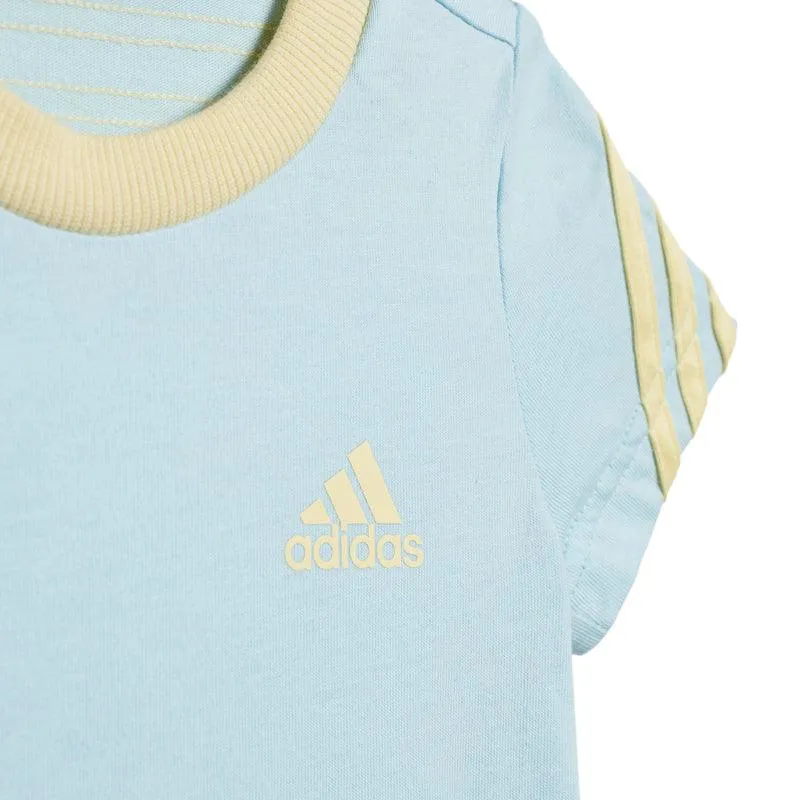 Adidas 3-Stripes Onesie with Bib