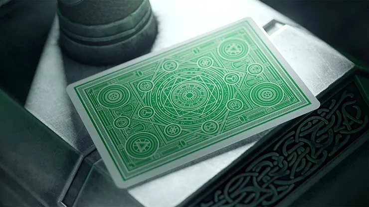 Avengers: Green Edition Playing Cards by theory11