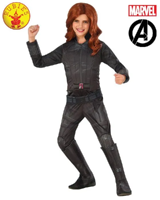 BLACK WIDOW DELUXE COSTUME, CHILD