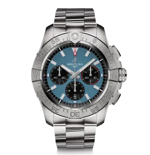 Breitling Avenger B01 Chronograph 44mm Watch with Blue Dial