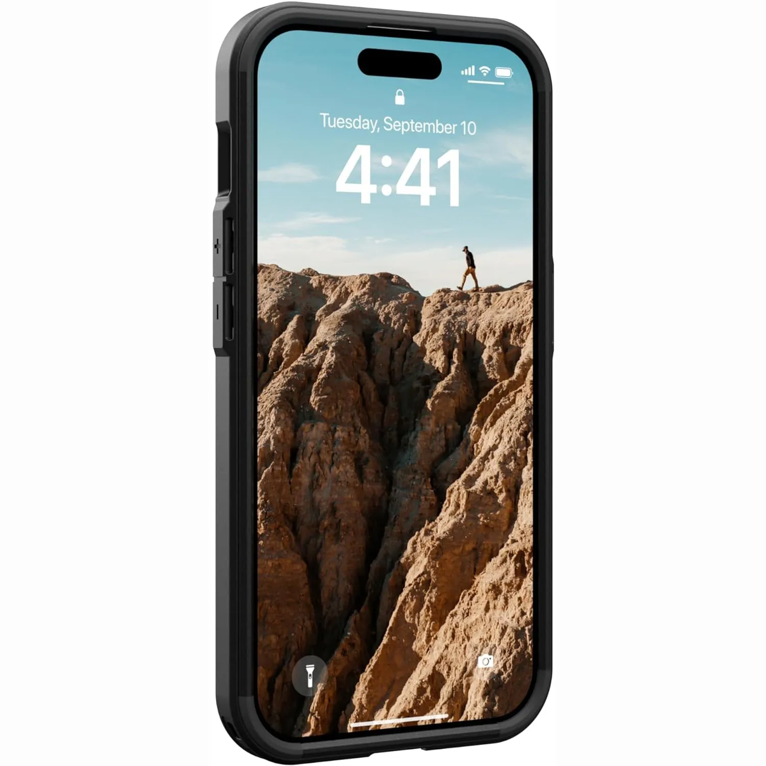 Case UAG Civilian for iPhone 15 Pro, Black