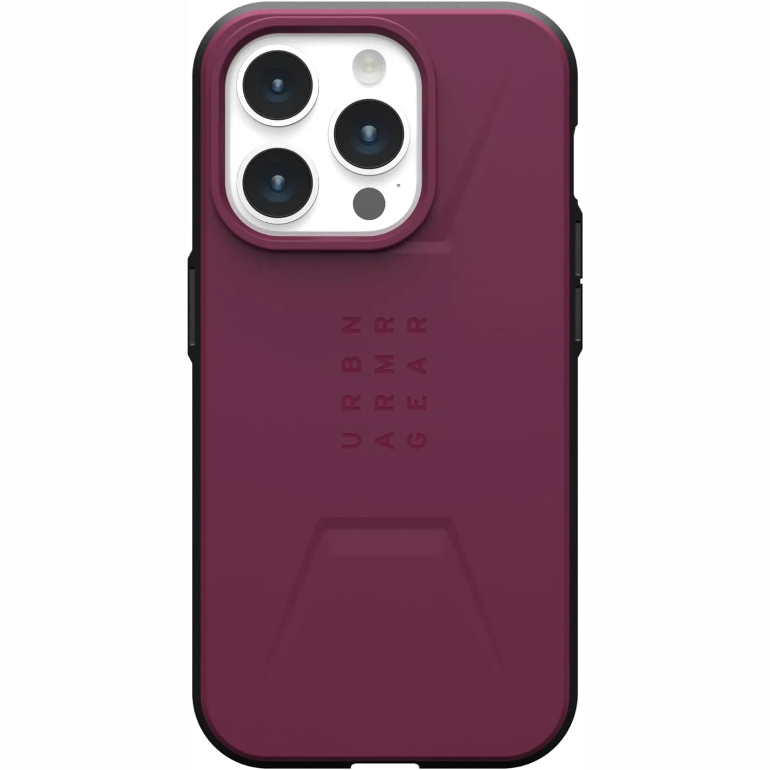 Case UAG Civilian for iPhone 15 Pro, Bordeaux