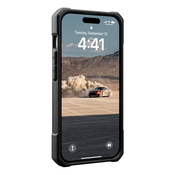 Case UAG Monarch for iPhone 15 Pro, Mallard