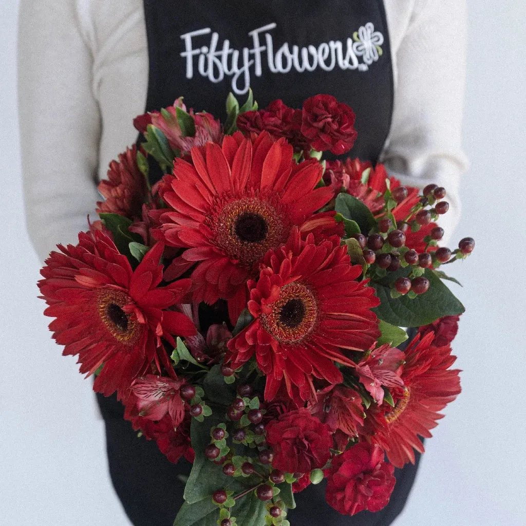 Crimson Fire DIY Flower Kit