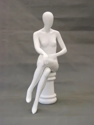 Egghead Female Sitting Mannequin MM-RGS9W