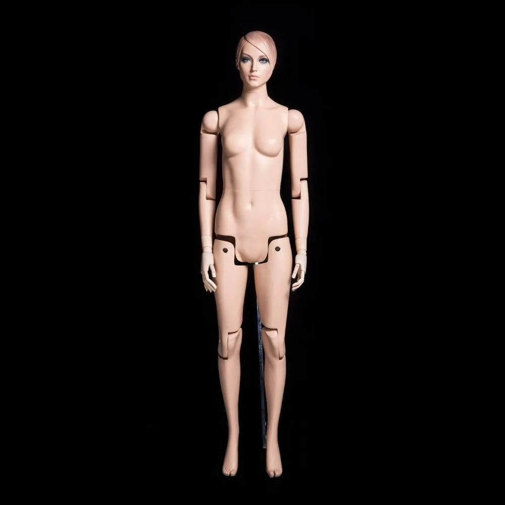 Female Realistic Posable Mannequin with Back Support MM-FM01