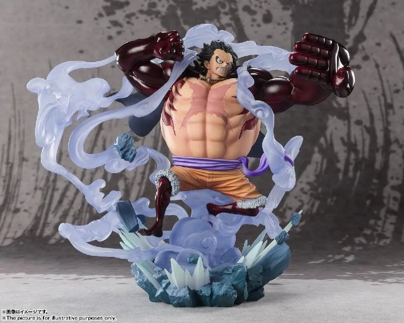 Figuarts Zero One Piece [Super Fierce Battle] Monkey.D.Luffy -Gear 4 Onigashima Monster Battle-