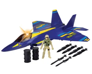 Giant F-22 Raptor Playset - 24 Inch