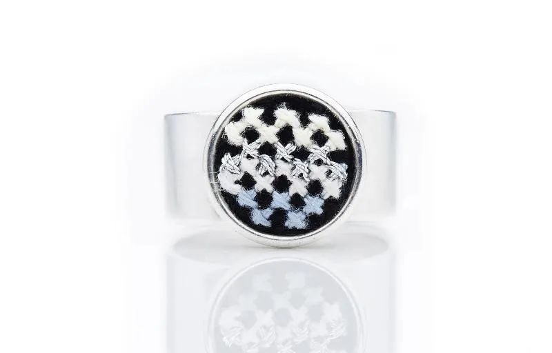 GLOW Nuusum Silver-Plated Ring