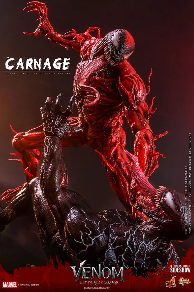 Hot Toys Movie Masterpiece 1/6 Scale Figure - Carnage (Deluxe Version)