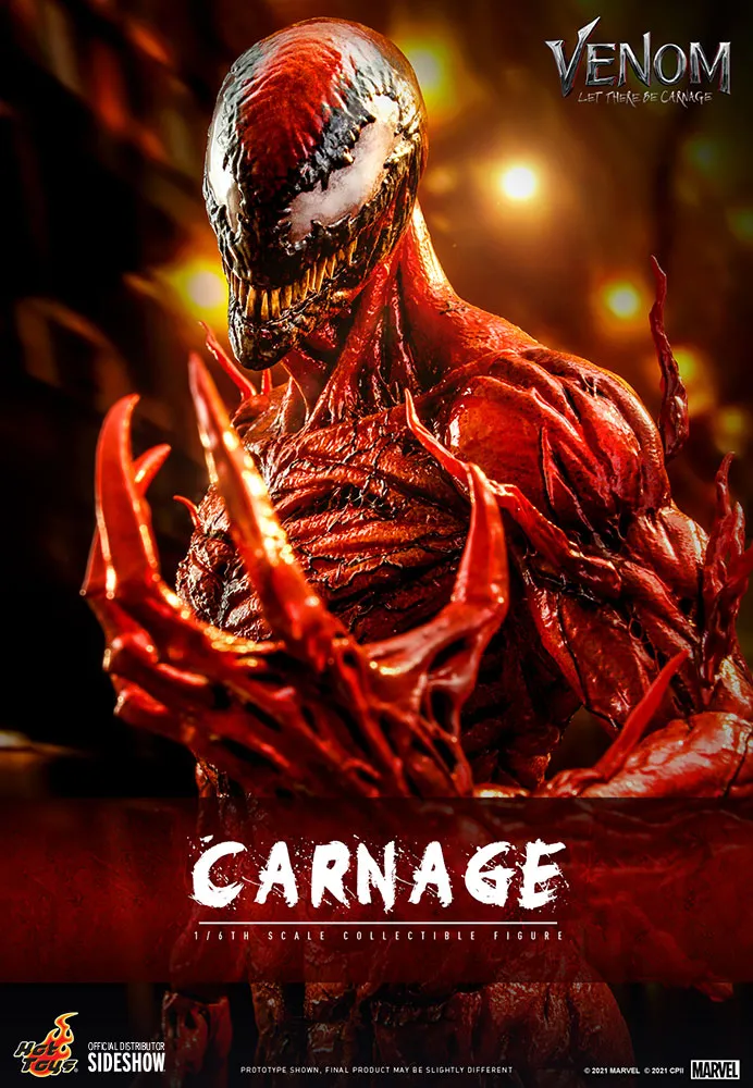 Hot Toys Movie Masterpiece 1/6 Scale Figure - Carnage (Deluxe Version)