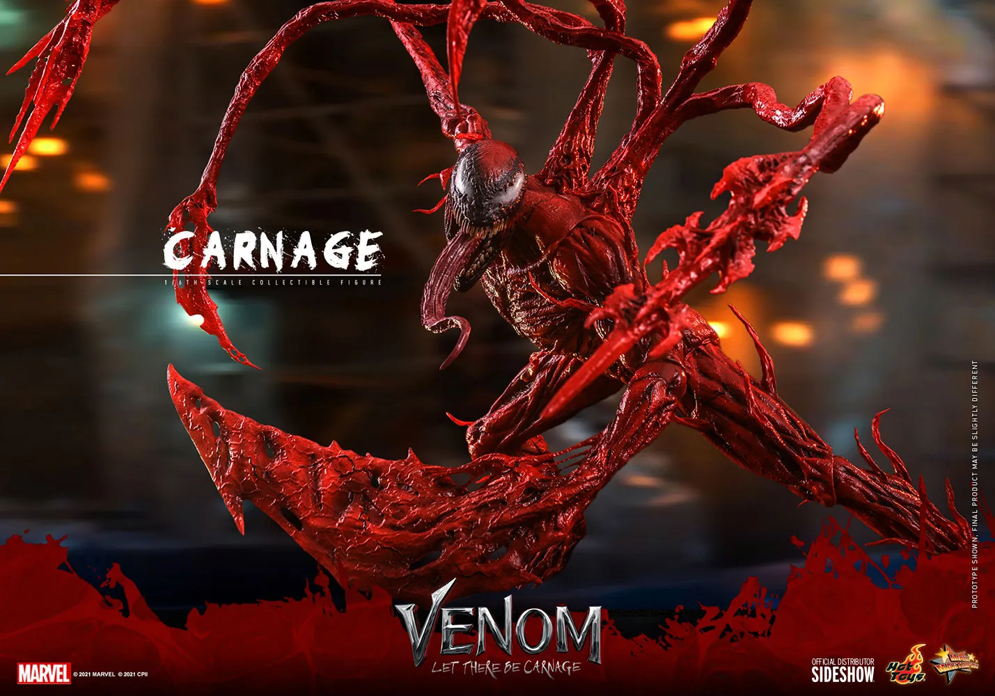 Hot Toys Movie Masterpiece 1/6 Scale Figure - Carnage (Deluxe Version)