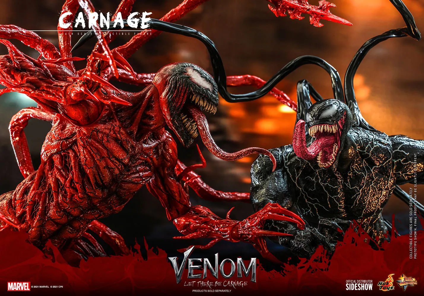 Hot Toys Movie Masterpiece 1/6 Scale Figure - Carnage (Deluxe Version)