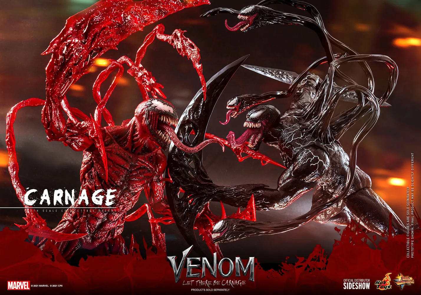 Hot Toys Movie Masterpiece 1/6 Scale Figure - Carnage (Deluxe Version)