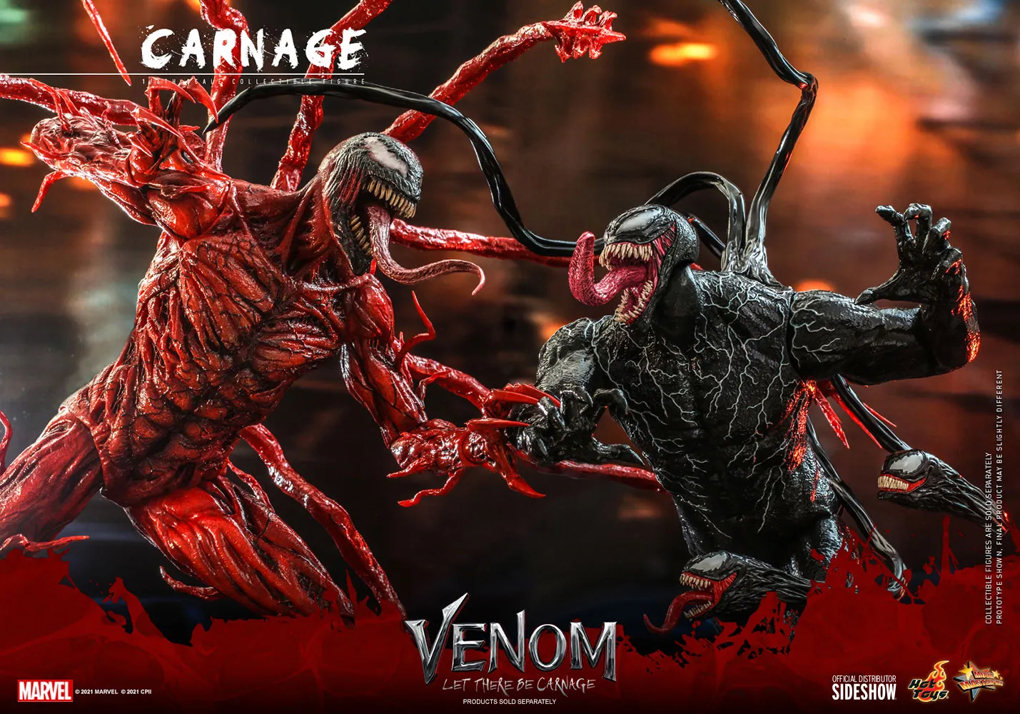 Hot Toys Movie Masterpiece 1/6 Scale Figure - Carnage (Deluxe Version)