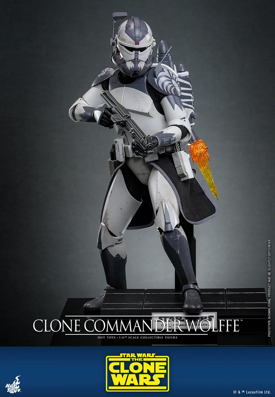 Hot Toys - Star Wars: The Clone Wars - Clone Commander Wolffe