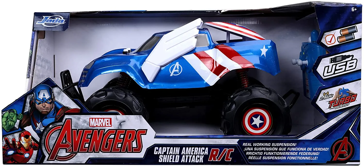 JADA - Marvel RC Captain America Attack 1:14