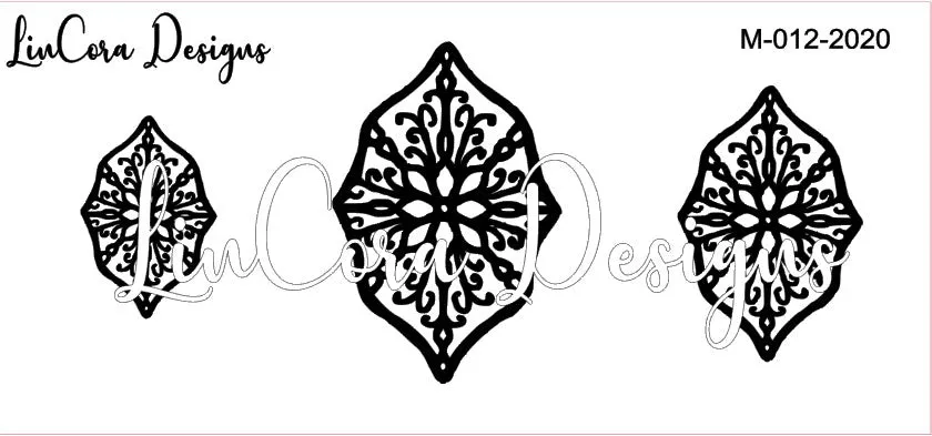 LinCora Mandala Texture Mat 012