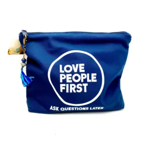 'Love People First' Pouch