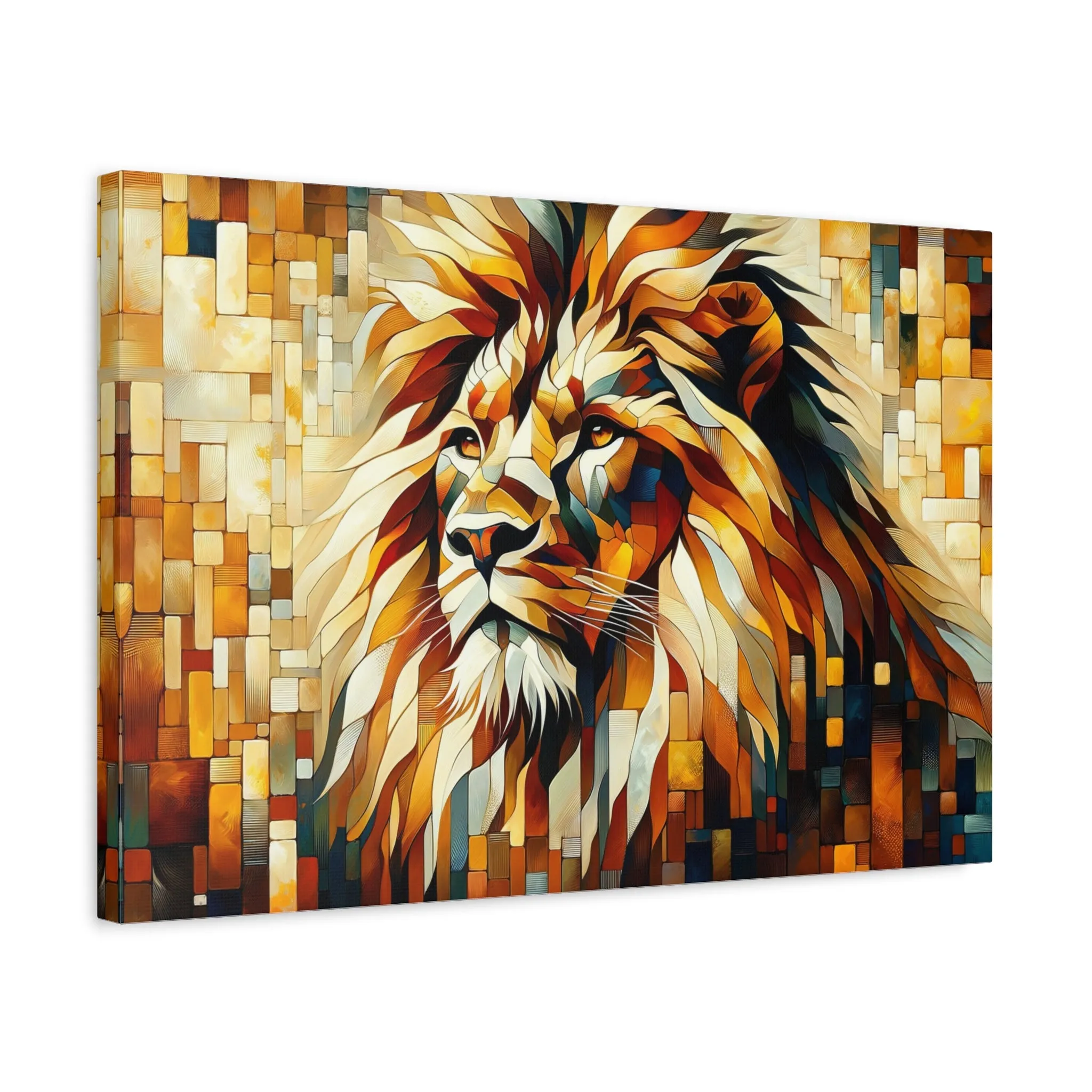 Majestic Lion Canvas Print