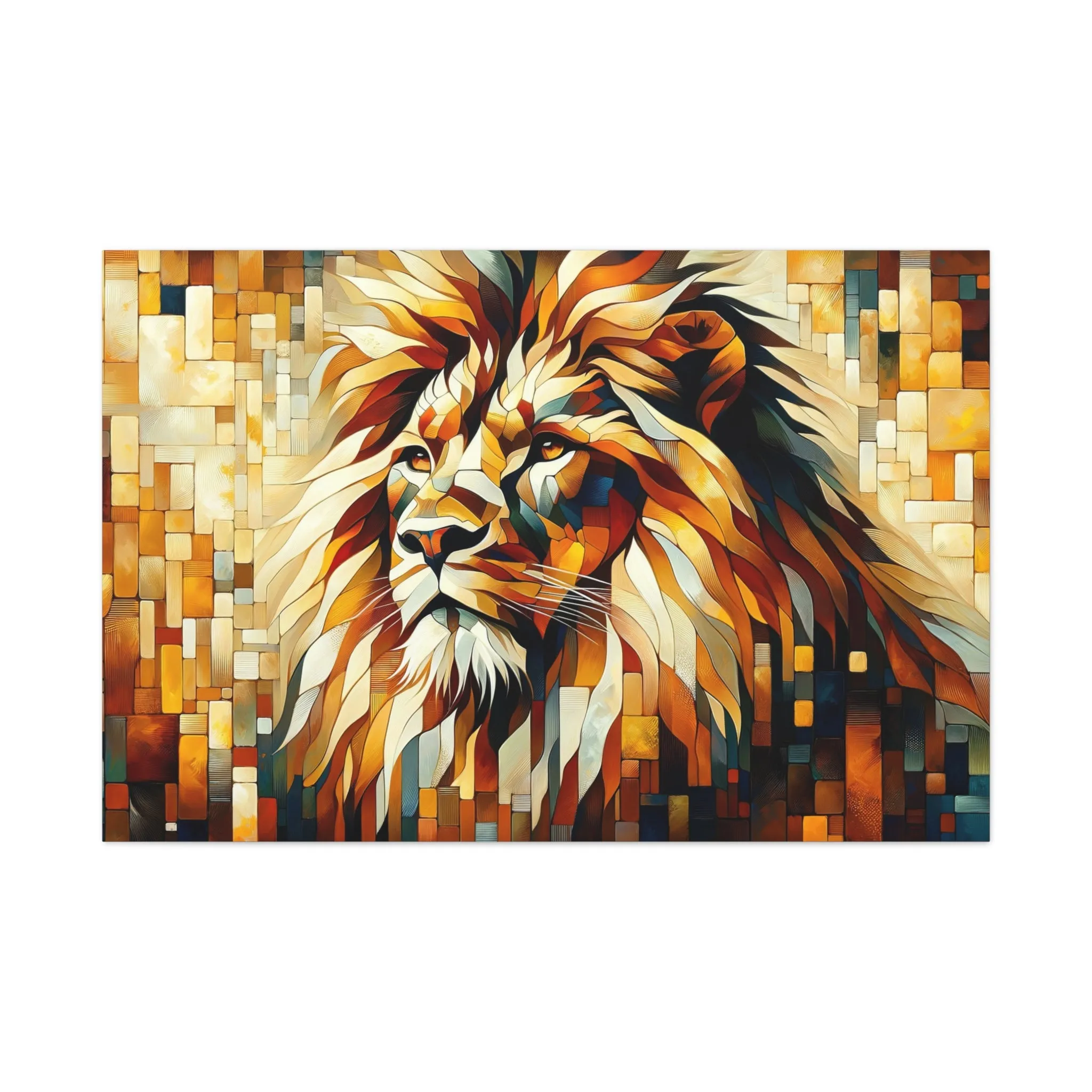 Majestic Lion Canvas Print