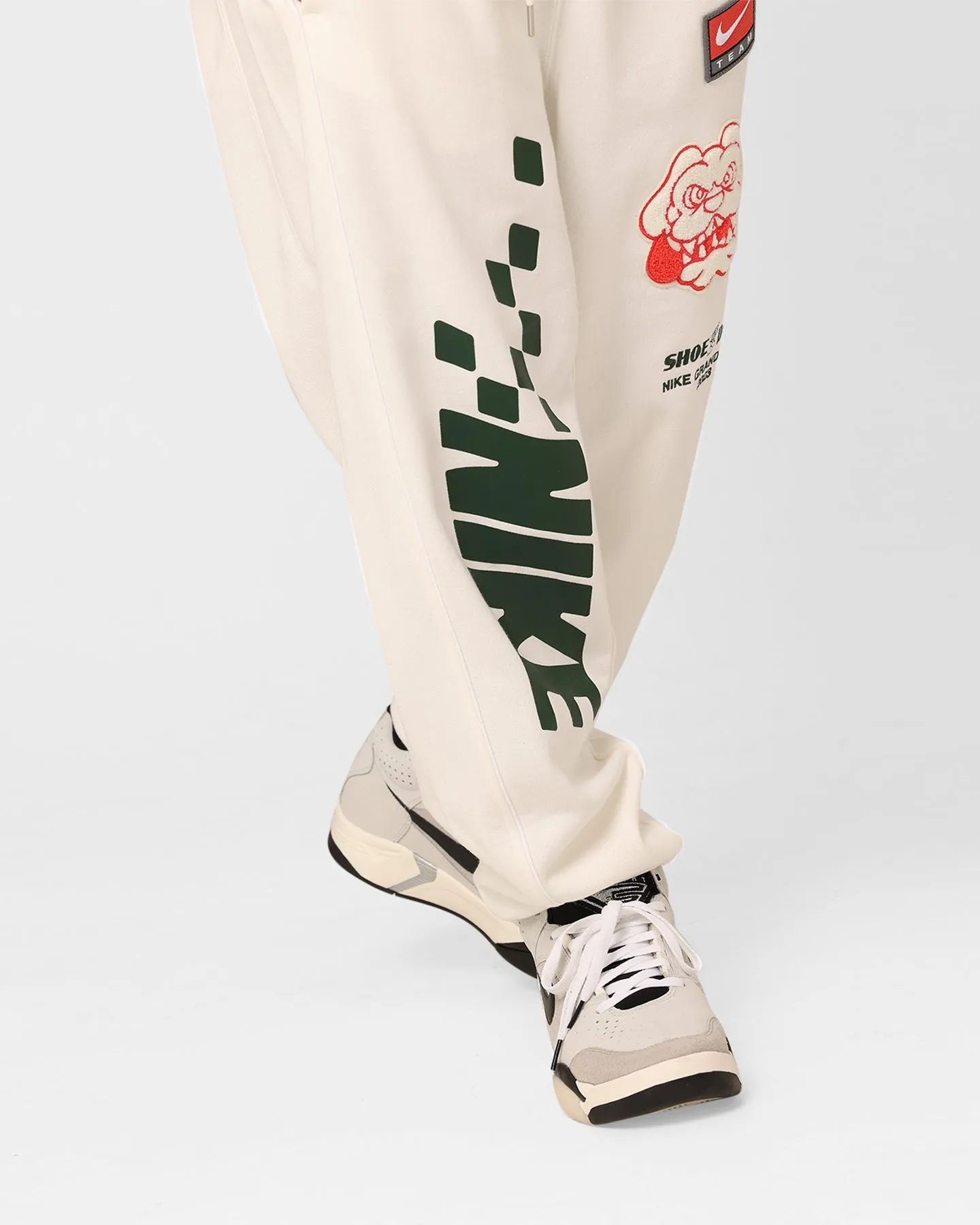 Nike Sportswear Trend Fleece Joggers Sail/Fire Red