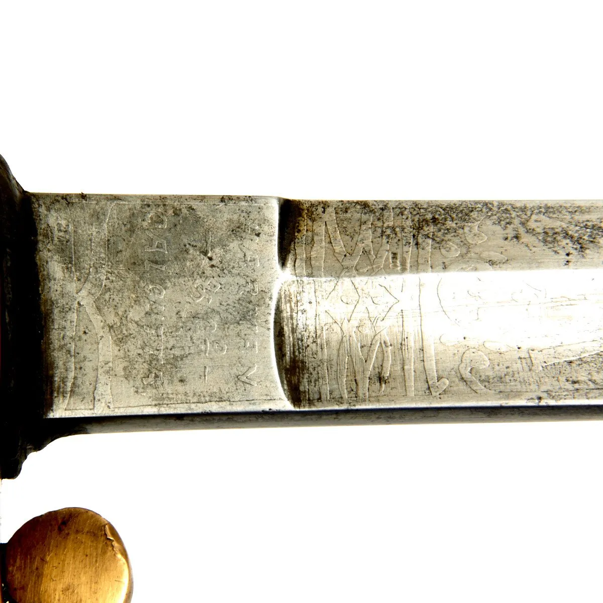 Original British 1845 Pattern Infantry Officer Sword Marked Nepaul by Harman & Co Calcutta