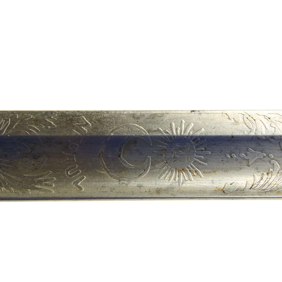 Original British 1845 Pattern Infantry Officer Sword Marked Nepaul by Harman & Co Calcutta