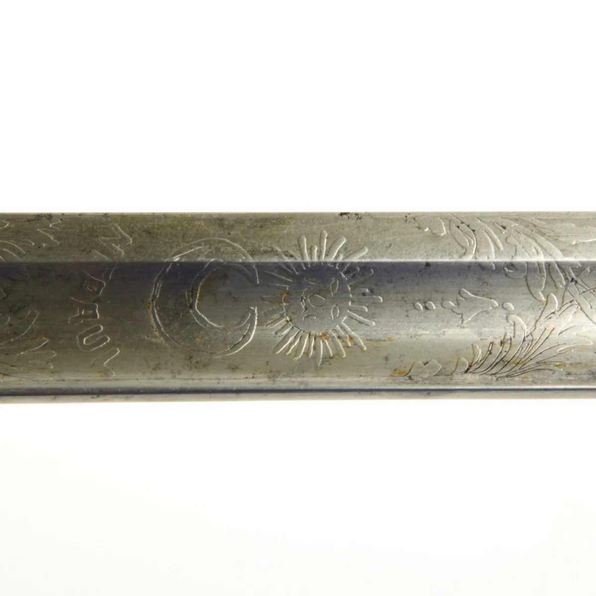 Original British 1845 Pattern Infantry Officer Sword Marked Nepaul by Harman & Co Calcutta