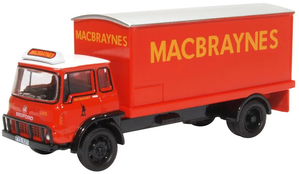 Oxford Diecast Bedford TK Box Van Macbraynes