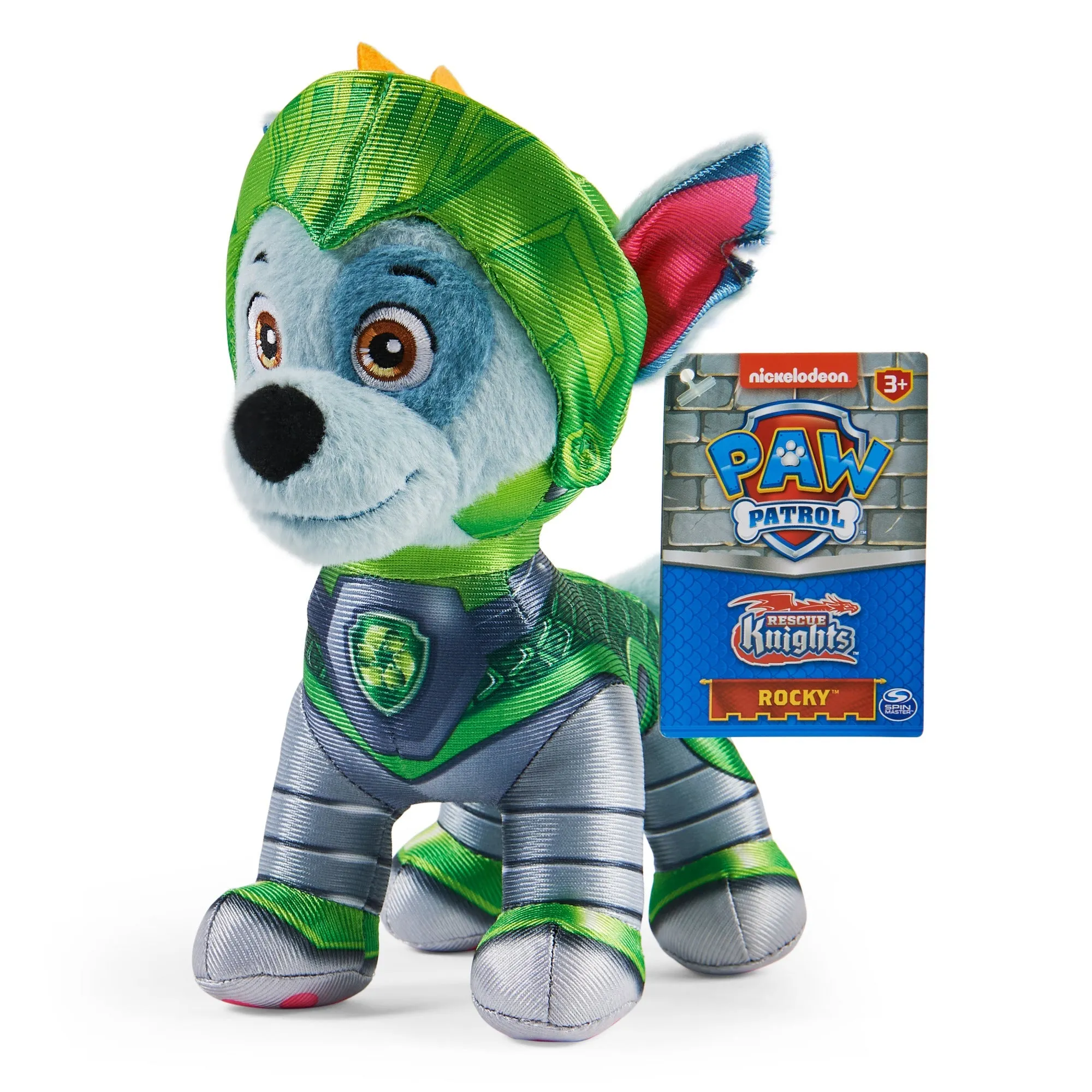 Paw Patrol Rescue Knights Basic Plush Rocky