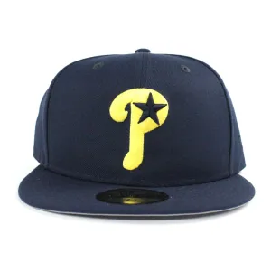 Philadelphia Phillies New Era 59Fifty Fitted Hat (Air Jordan 12 Retro Michigan Gray Under Brim)