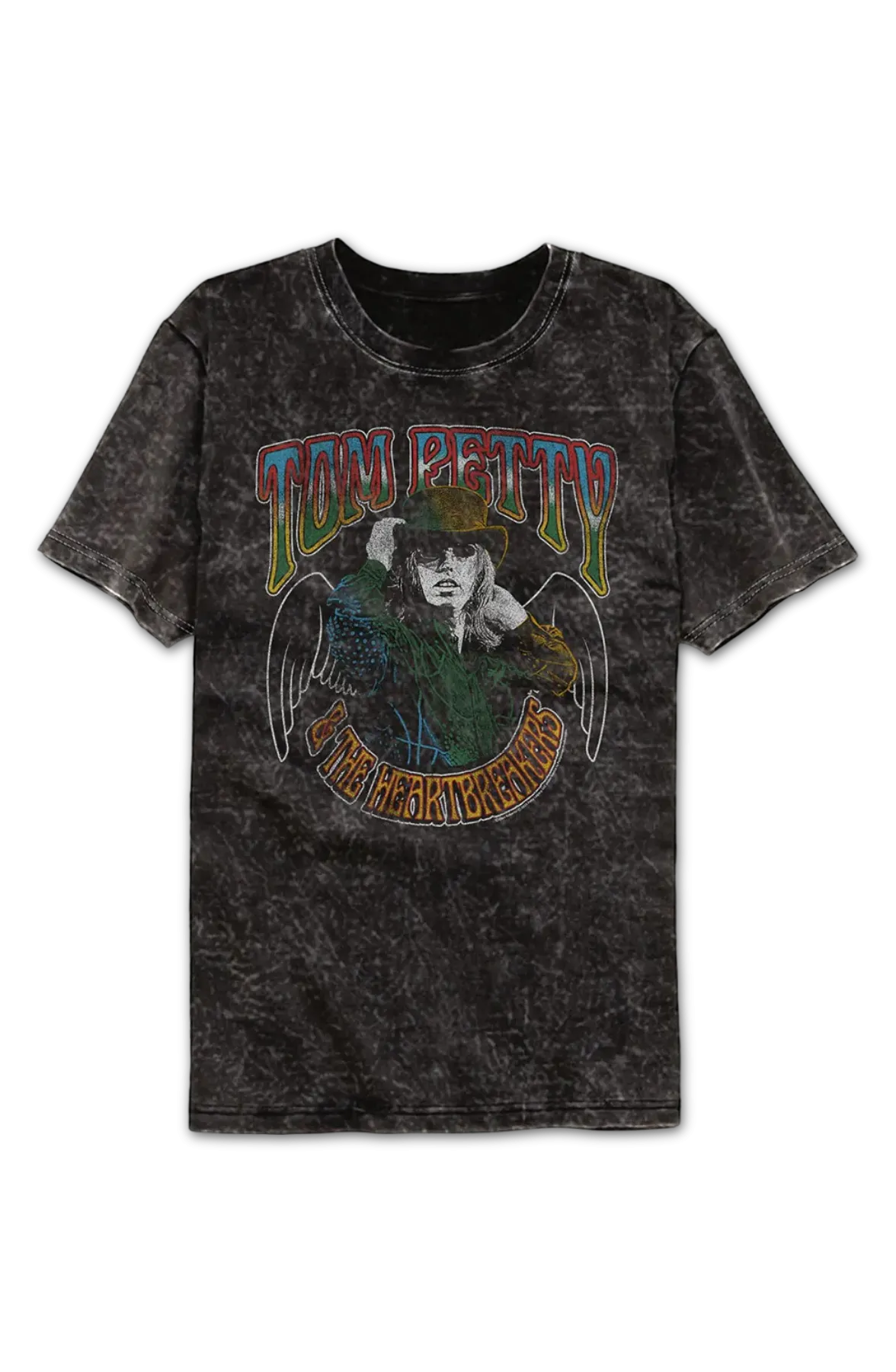 Pose With Wings Tom Petty & The Heartbreakers Mineral Wash T-Shirt