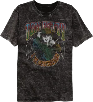 Pose With Wings Tom Petty & The Heartbreakers Mineral Wash T-Shirt