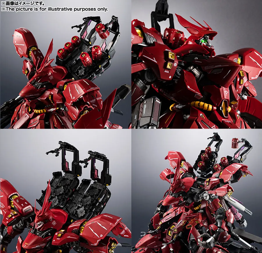 **Pre Order**MSN-04 SAZABI "Mobile Suit Gundam Char’s Counterattack", Bandai Spirits METAL STRUCTURE Action Figure