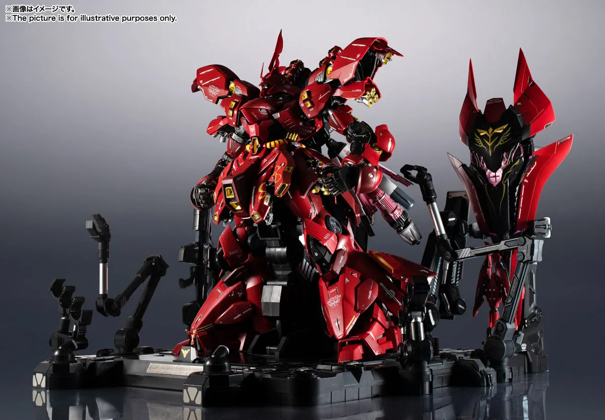 **Pre Order**MSN-04 SAZABI "Mobile Suit Gundam Char’s Counterattack", Bandai Spirits METAL STRUCTURE Action Figure