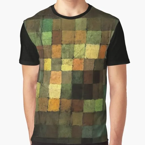 "Paul Klee Inspired Abstract Art Graphic T-Shirt"