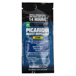 Sawyer - PICARIDIN Lotion Insect Repellent Packets