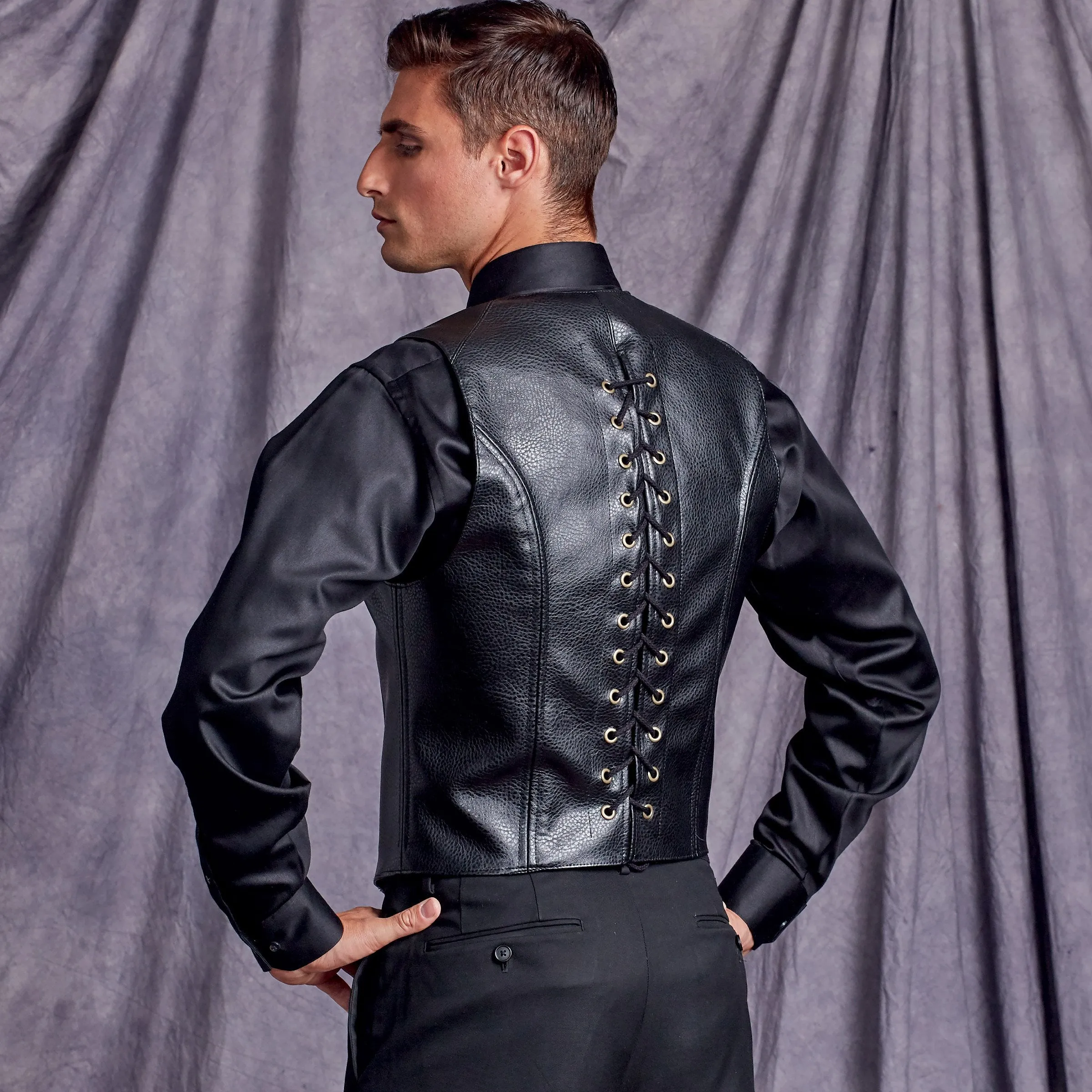 Simplicity Sewing Pattern S9087 Men's Steampunk Corset Waistcoats