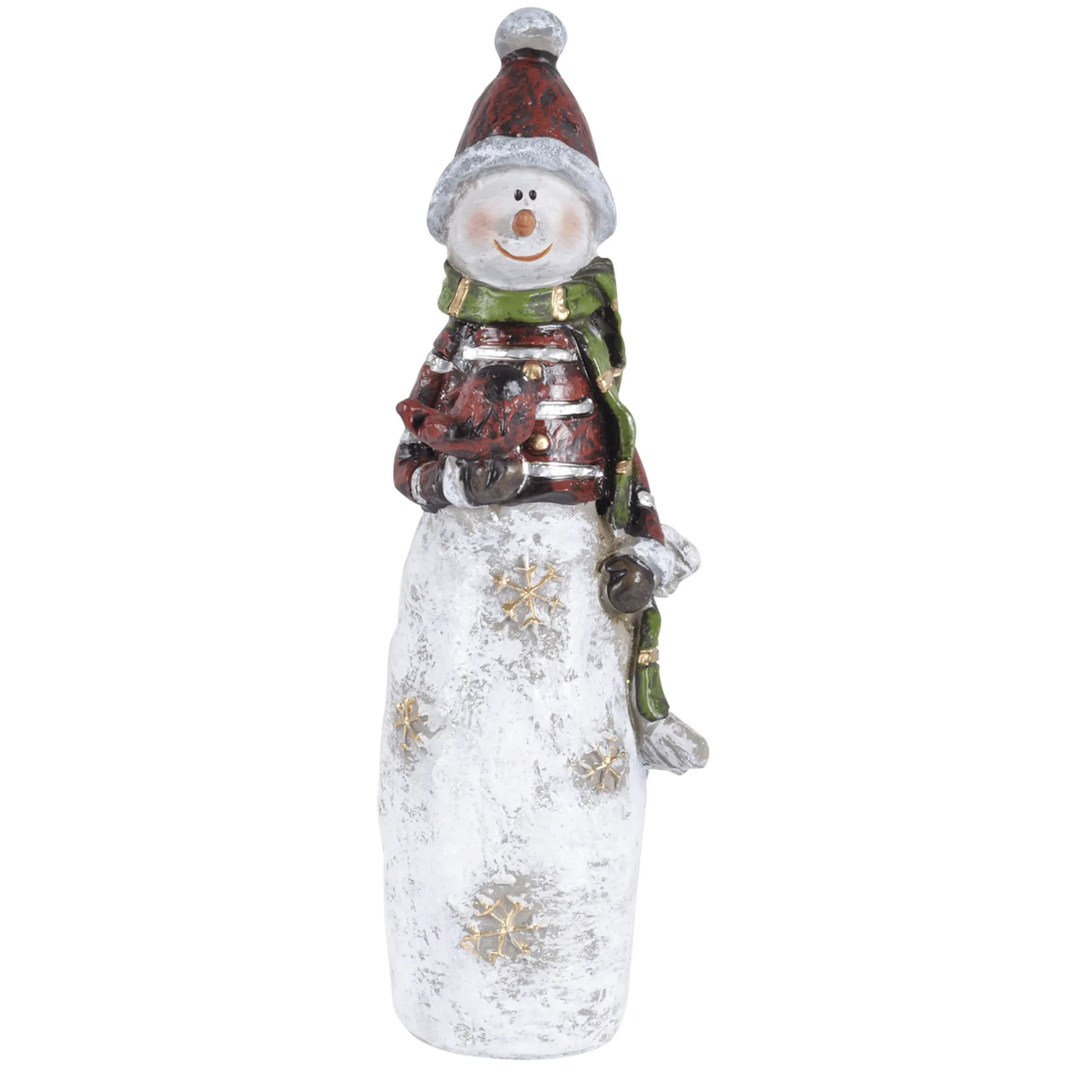 Sparkling Snowman Christmas Decoration -  Assorted Sizes