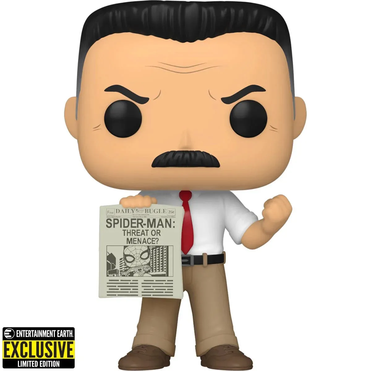 Spider-Man J. Jonah Jameson Pop! Vinyl Figure - Entertainment Earth Exclusive