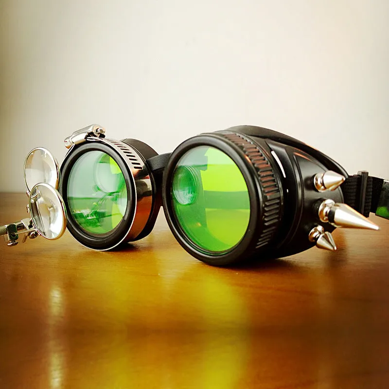 Steampunk Goggles Glasses Vintage Victorian Goggles Gothic for Costumes