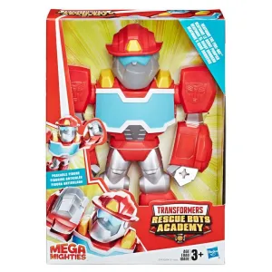 Transformers Playskool Heroes Mega Mighties Transformers Rescue Bots Academy Optimus Prime Figure 10-inch Figure