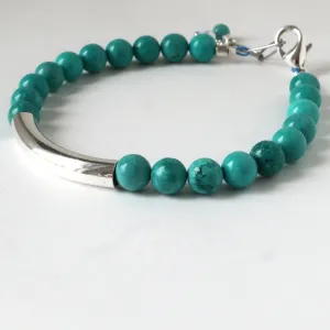 Turquoise Bar Bracelet