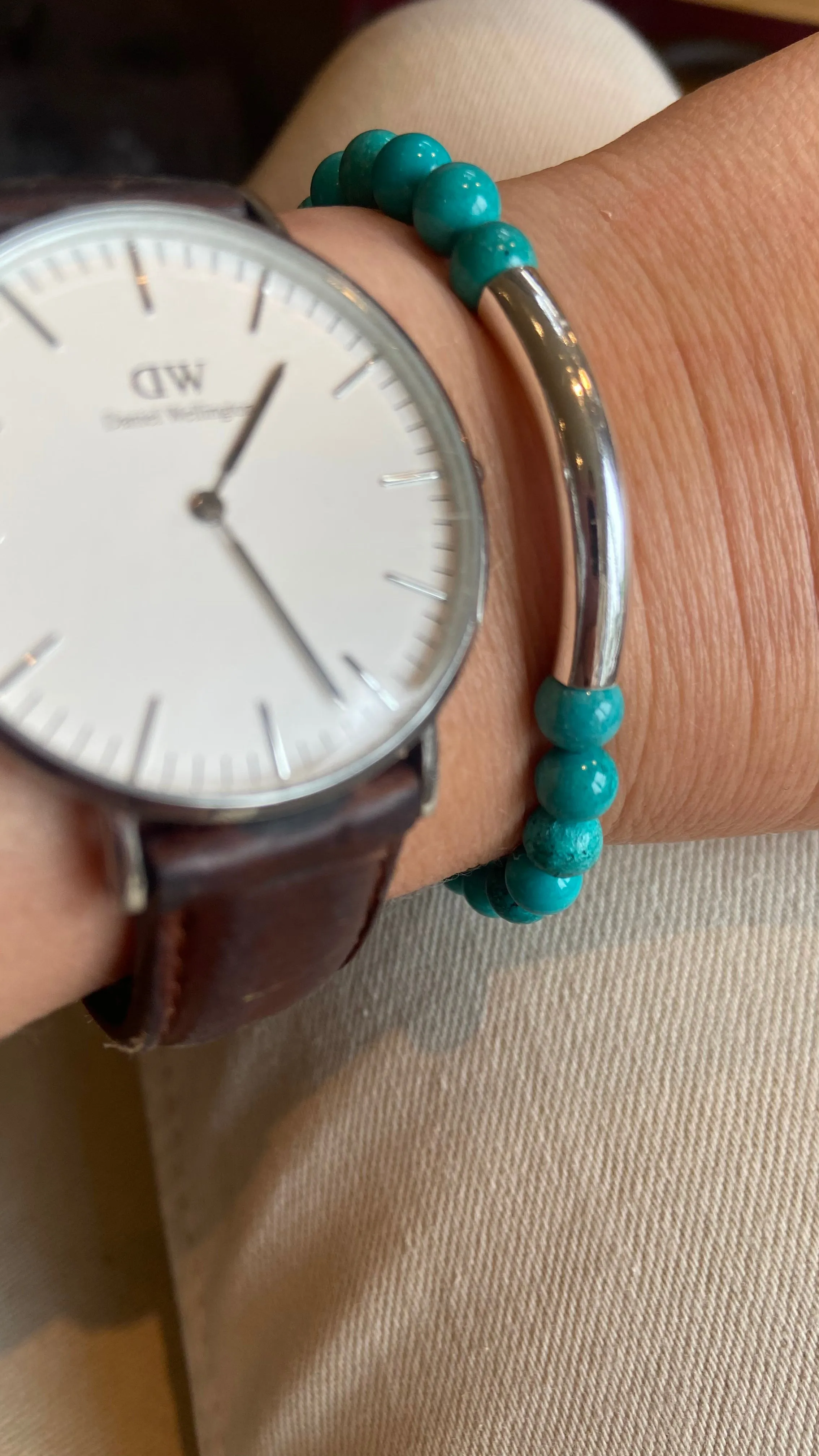 Turquoise Bar Bracelet